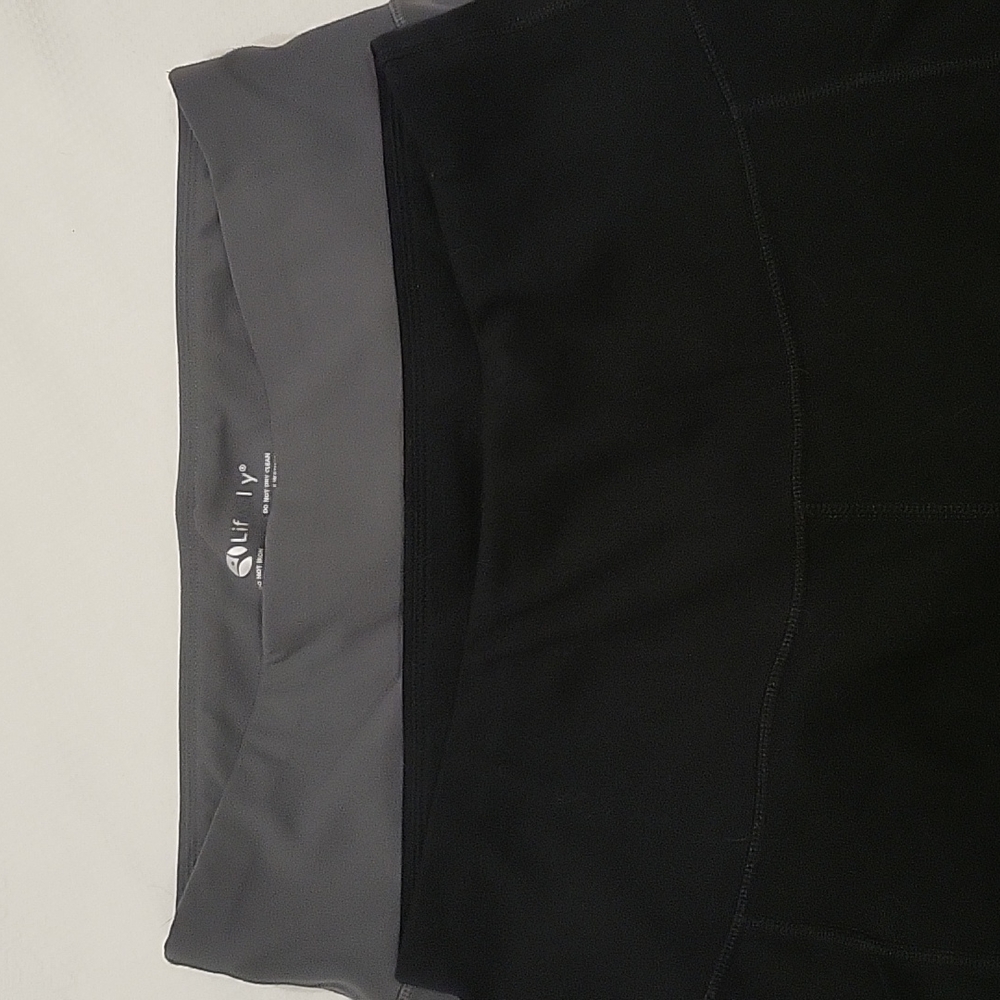 2 pairs of leggings, Lifesky brand, size large